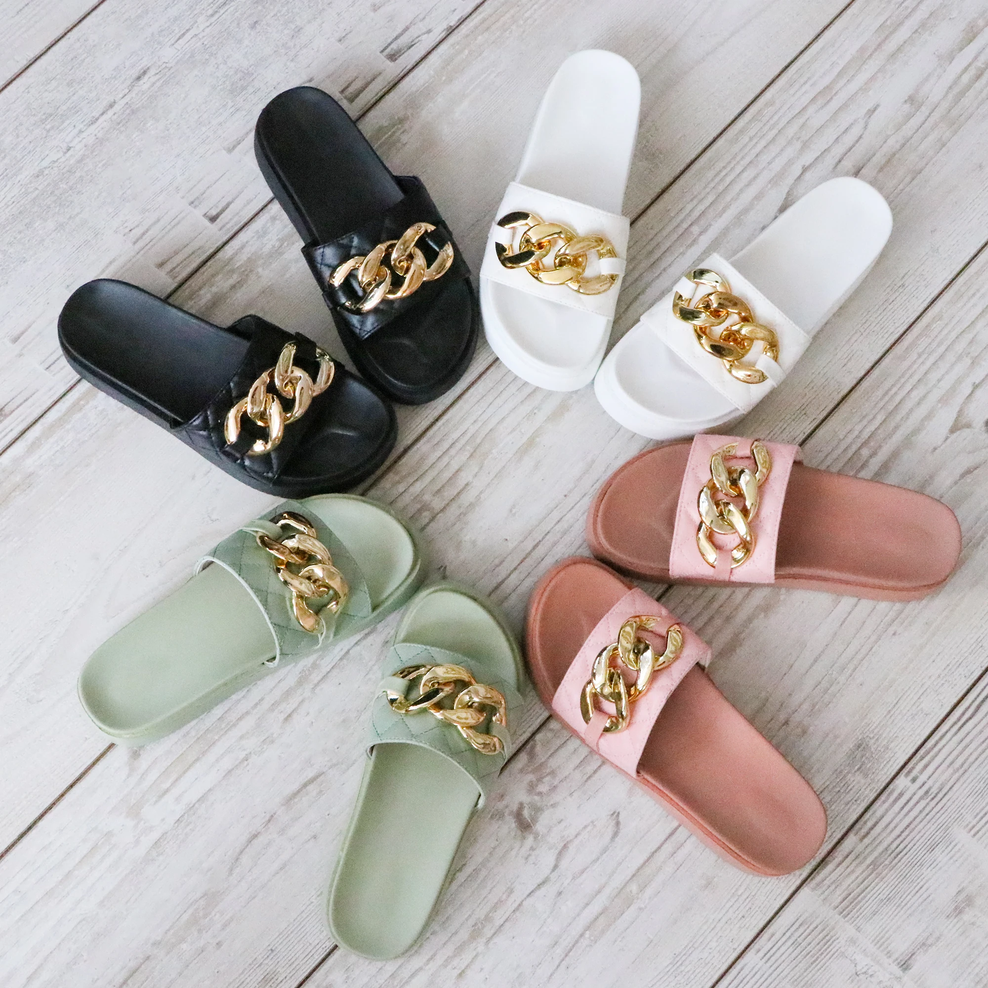 

Summer New Style Thick bottom Slope Heel Platform Shoes, Customized color