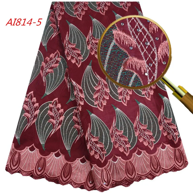 

1706 Free Shipping Latest Lace Fabric Swiss Voile Lace African Lace Fabric 2019 High Quality, Cupion