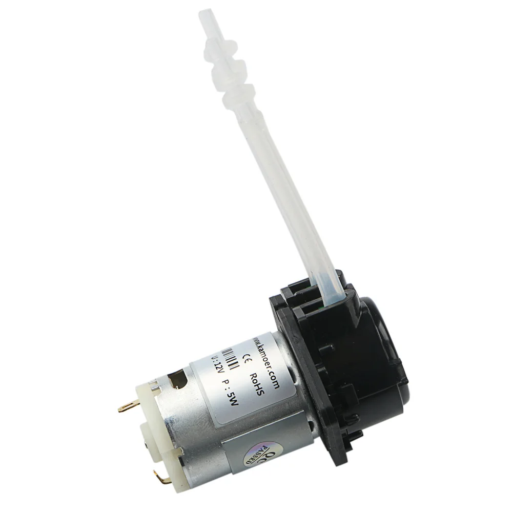 
DC Self priming Flat Plate Type Liquid Hose Pump Dosing Pump Peristaltic Pump 