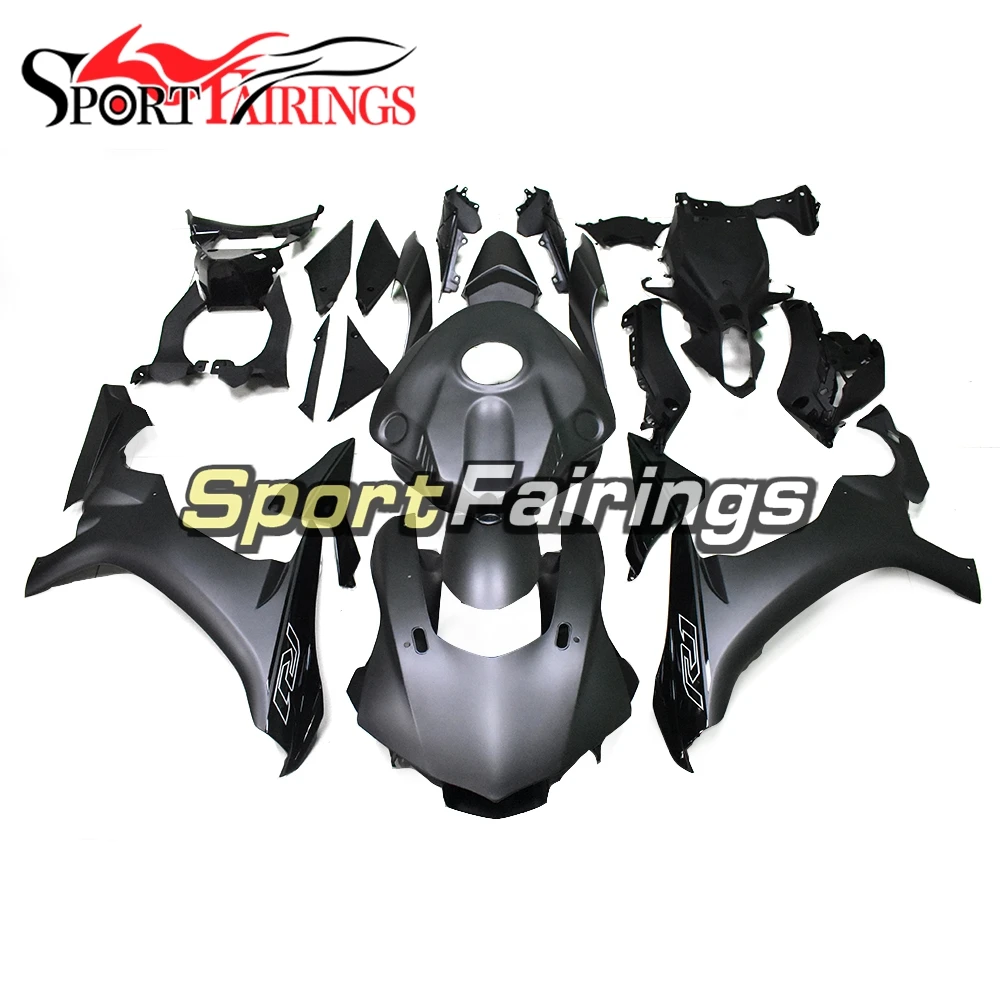 

Whole Matte Black Fairings Fit for Yamaha YZF1000 R1 2015 2016 2017 2018 2019 ABS Injection Sportbike Bodywork Kit, As pictures shown