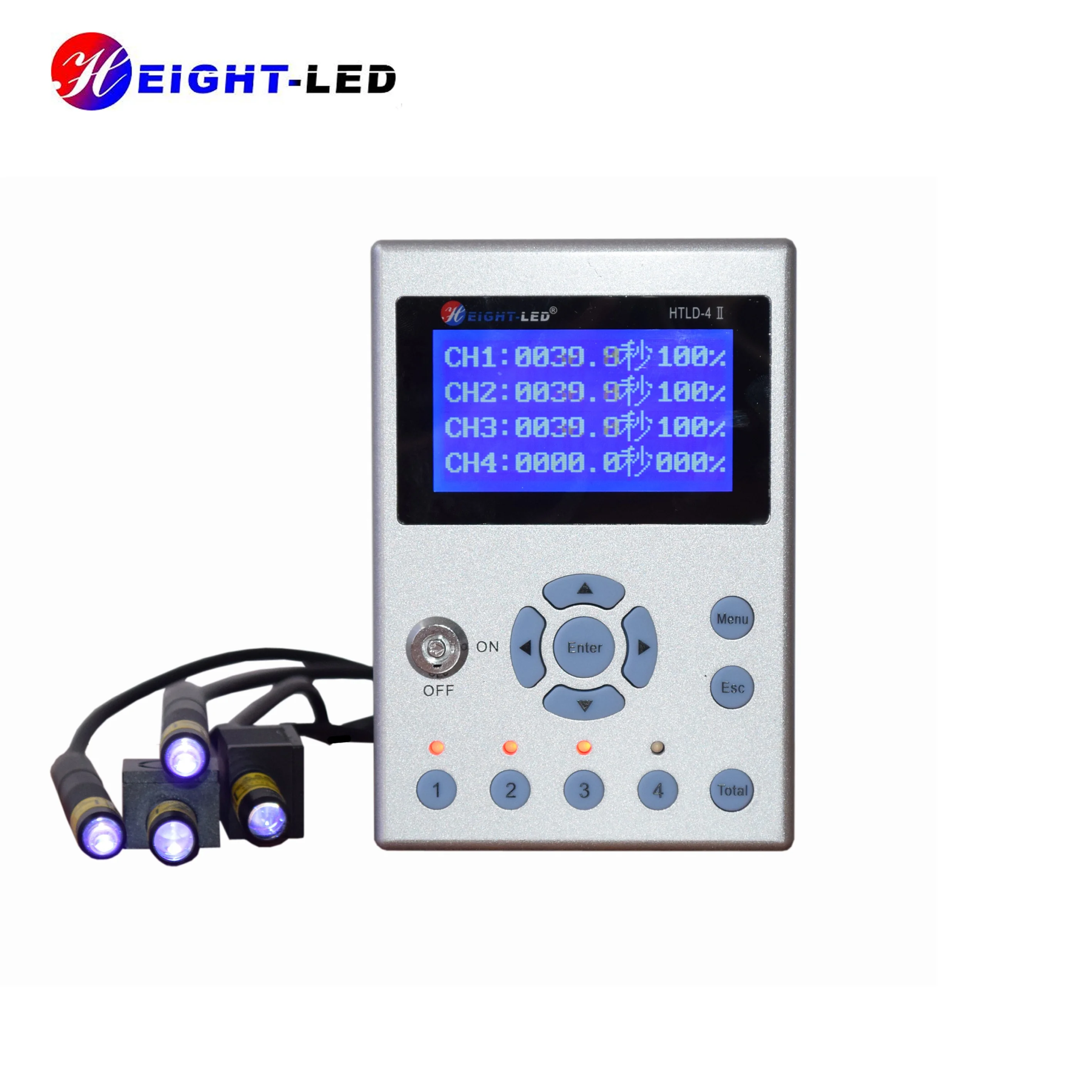 High quality 365nm UV LED spot light source for glue curing portable endoscope led light source