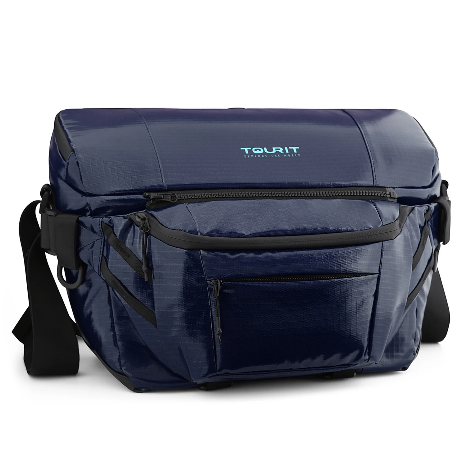 

2021 popular Lacquered large capacity backpack thermal bag cooler bag insulated cooler bags, Red,blue,black
