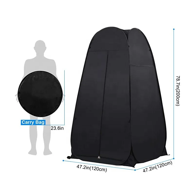 

Everich outdoor entertainment commercial promotional portable camping pop up toilet tent, Customized color