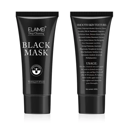 

Wholesale Organic Cleans Pores Peel Off Charcoal Blackhead Mask For Men