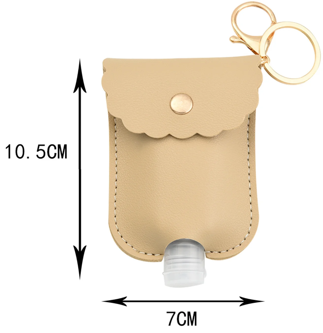 30ml Hand Sanitizer Bottle Holster Keychain Disposable Alcohol Holster Buy Keychains Self