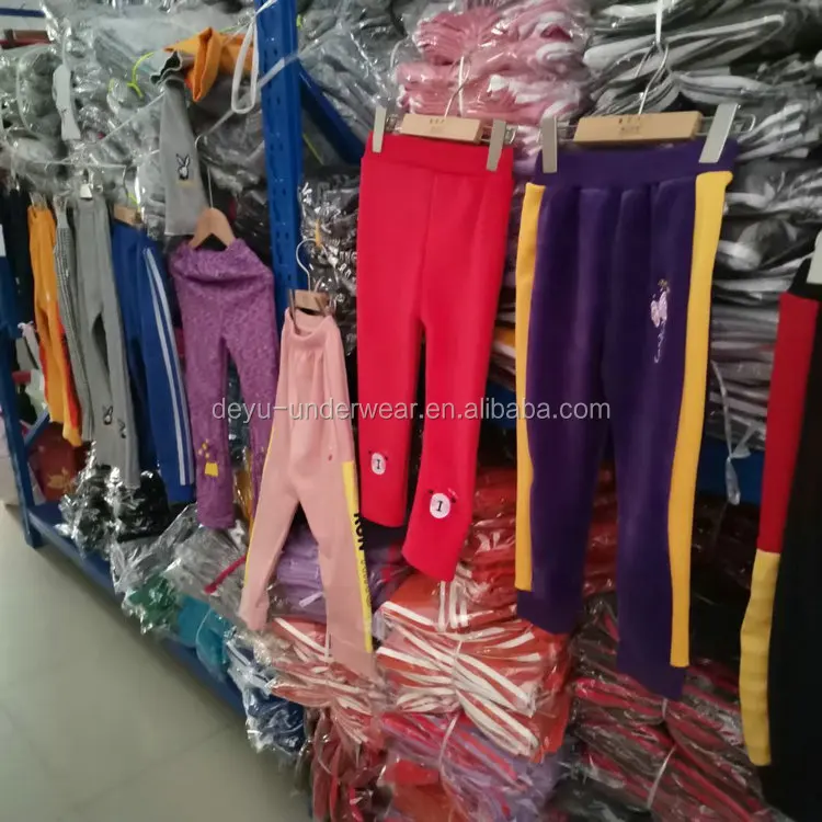 

1.05 Dollar PS003 Series DEYU Own Design 2020 Newest 3-9 Years Boys And Girls plus size pants