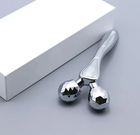 

Factory Direct Beauty Equipments 3d Facial Massage Roller Beauty Face Lifting Skin Tightening Roller, Silver,gold