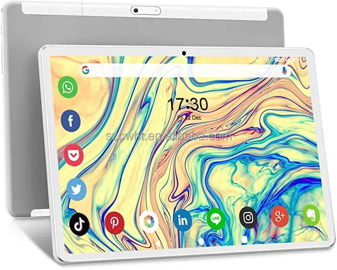 

CWHT 4G phone Big battery 10.1 inch Octa core dual sim tablet SC9863A 4gb ram 64gb rom tablet pc Android 9 10 4g ips gps tablet