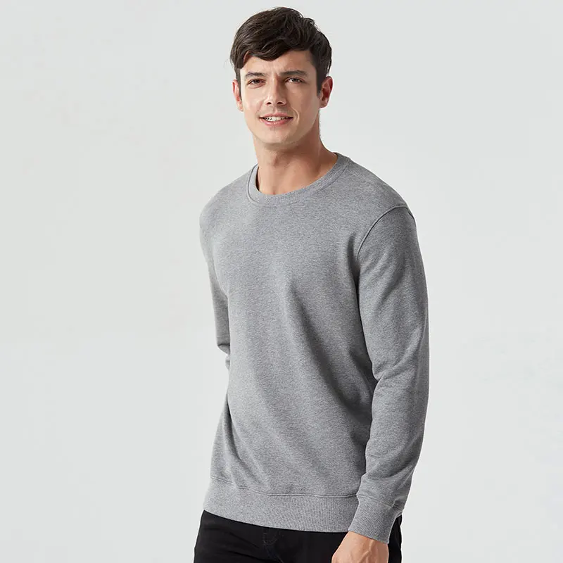 OEM Men Custom High quality 100% cotton sweatshirt with  Logo Mens  Sweatshirts & hoodie