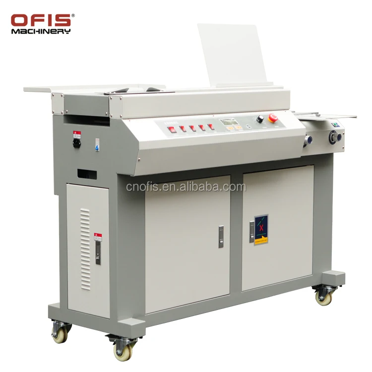 55HC A4 Automatic Perfect Note Book Binding Machine with Side Glue