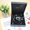 Men's Watch Bracelet Keychain Cylindrical Cufflinks High-end Business Gift Set