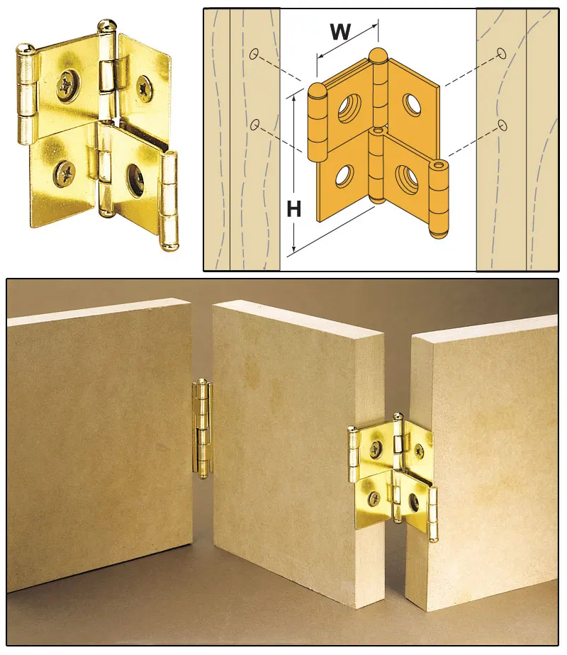 Indoor Divider Hinge Folding Screen Hinges Double Acting Divider Hinges