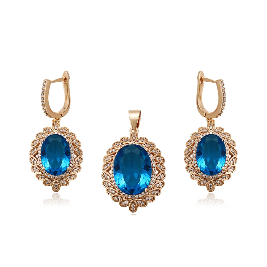 

64225 Xuping Fashion Gold Plated Jewellery Sets