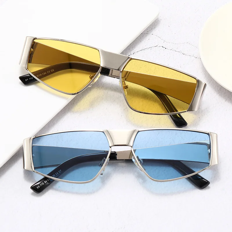 

Hot Sale Punk Supply Retro Designer Trendy Vintage Polarized Custom Shades Fashion Mens Sunglasses Wholesale Women 2021