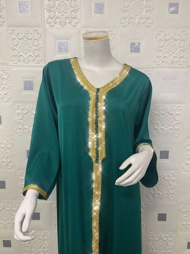 

2021 Islamic clothing Wholesale hight quality abaya dubai kaftan Turkey kaftan Islamic Clothing