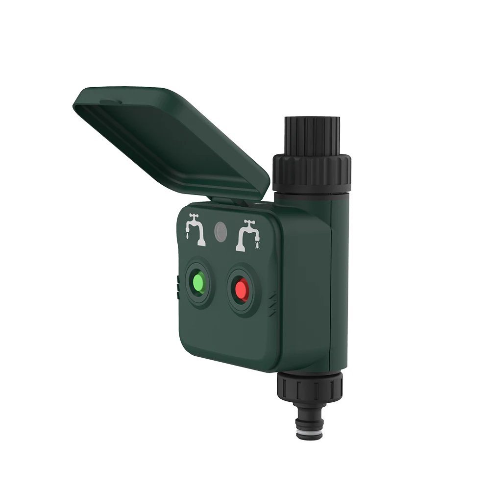 

Smart Easy Install Cloud Controlled Automatic Watering Drip Irrigation Controller, Green