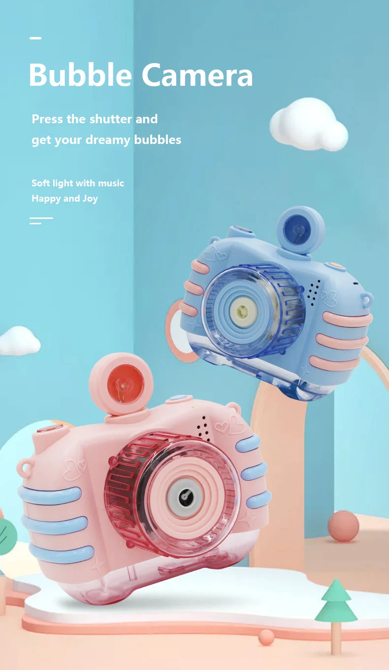 2020 New Arrival Automatic Bubble Blowing Camera And Children Bubble