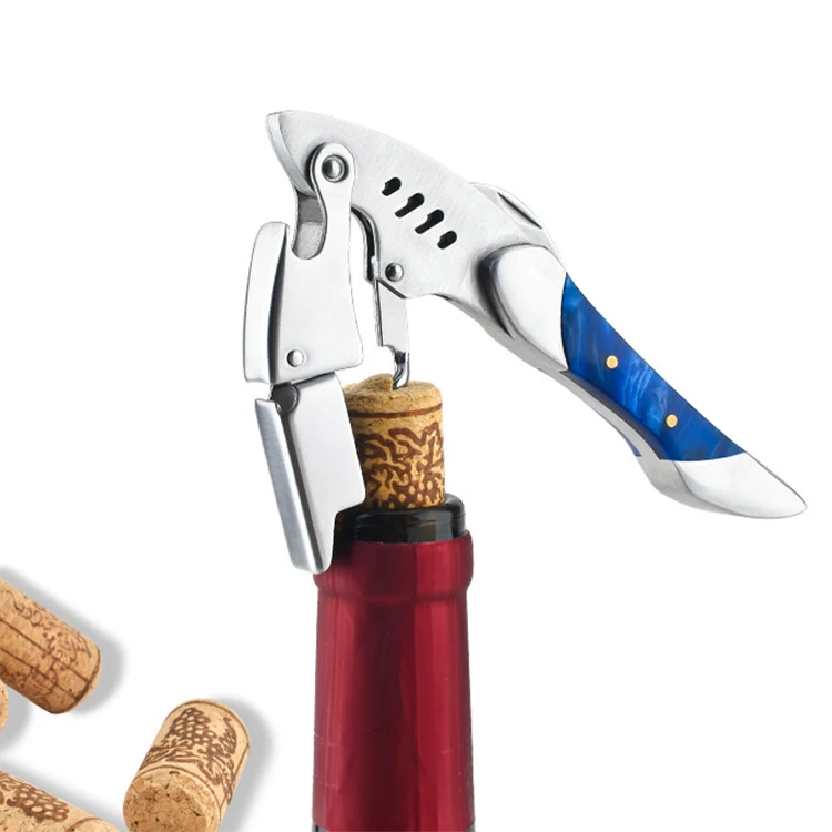 

Custom design your own logo souvenir bottle opener and blank wood handle wine corkscrew