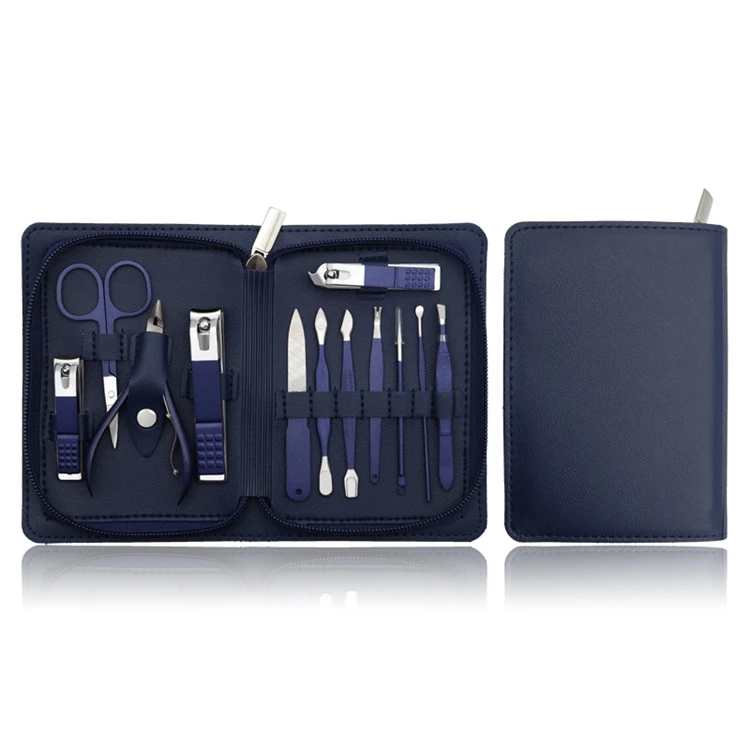 

Premium Quality Professional Nail Clippers Kit Pedicure Care Tools Stainless Steel Men Grooming Kit Travel Home Christmas Gift