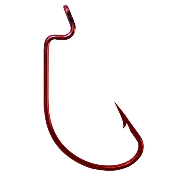 

2021 New Style Red Wide Belly Crank Hook Lure Soft Bait Hook