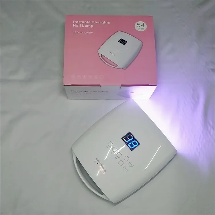 
NEW Red Light 2019 rechargeable nail led lamp and gel uv led cordless nail lamp 