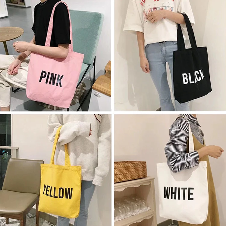 

black canvas tote bag high quality 12oz cotton canvas tote bag, Customized color