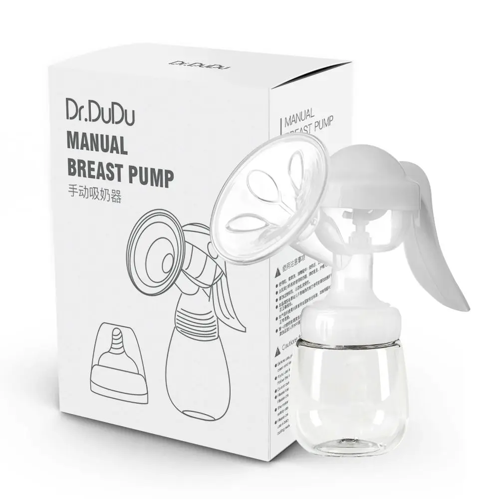 

Silicone comfortable massage cushion portable manual breast feeding pump