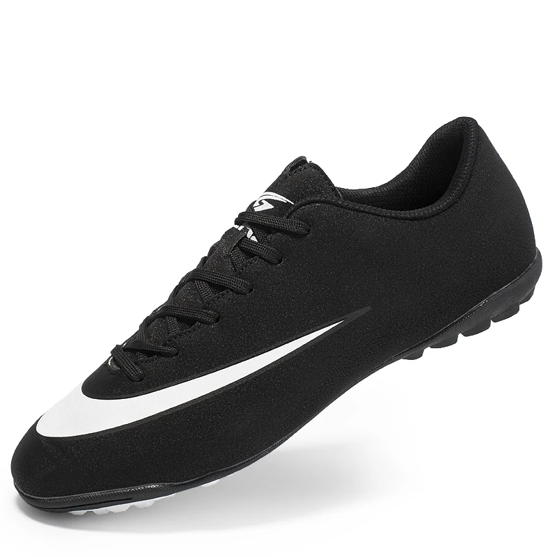 

Ready for shipping soccer shoes Broken Nails football boots for Wear Outdoor Training, Orange,white,blue,black