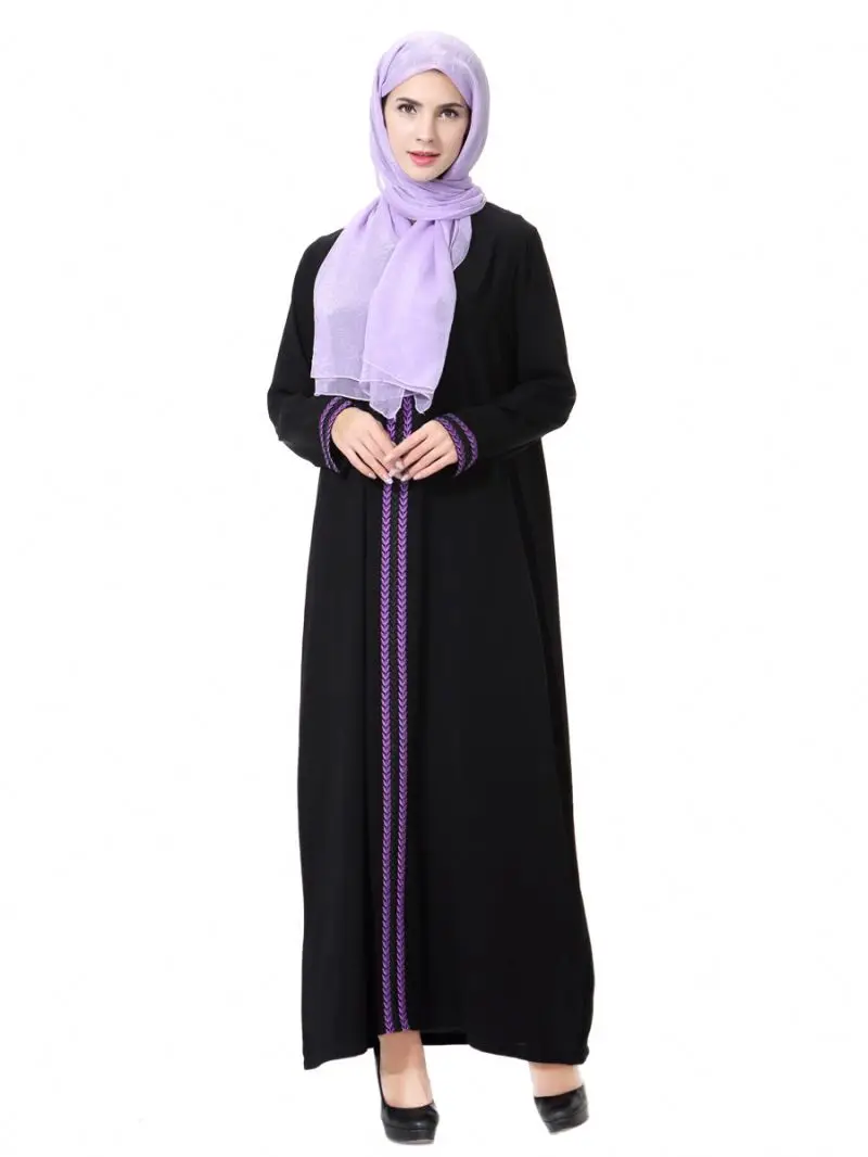 

Wholesale chiffon abaya women muslim dreses Modern Dubai Islamic abayas