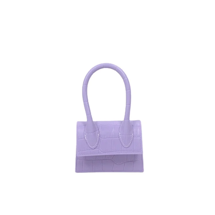 

Small Jelly Tote Handbags Women Bags Long Handle Kid Purses with Chains