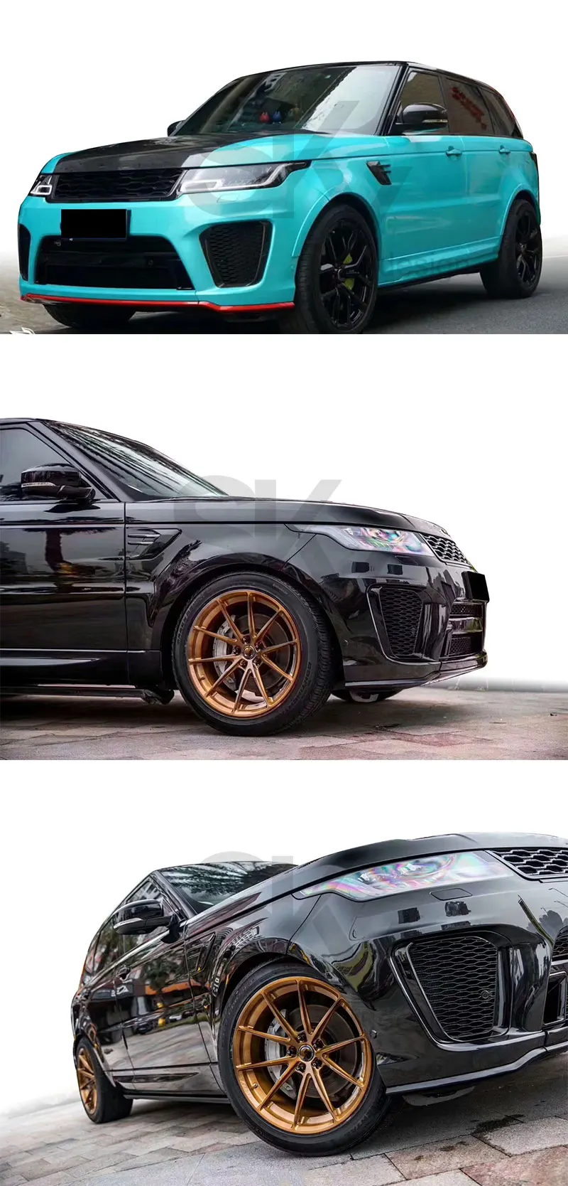 2018 Car Bumper Accessories Svr Body Kit For Rover Range Sport Front