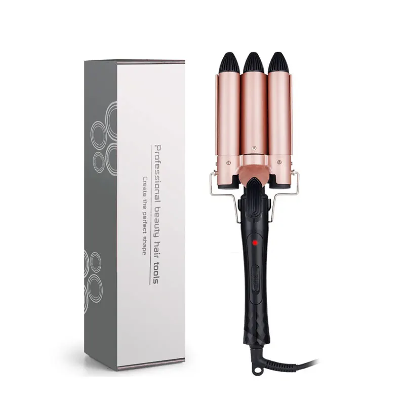 

3 Barrel Curling Iron Ceramic Styler Hair Waver Styling Tools Professional Electric Curling