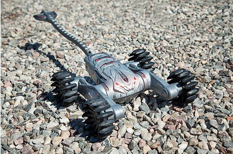 4ghz rc模拟蝎子遥控动物机甲攀爬车