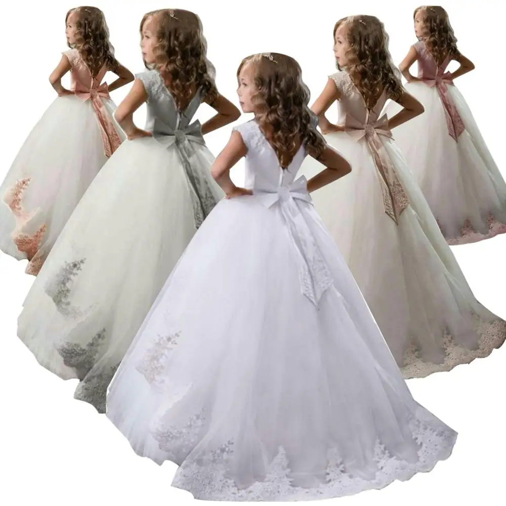 

Hot sale girls long party dresses children frocks designs 10-16 year old girl dresses for party