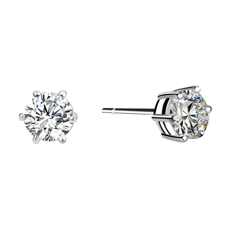 

Trendy Colorful Amazon Hot Selling stud earrings for women jewelry Hypoallergenic rhinestone earrings