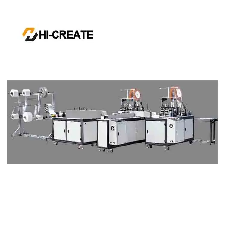 
Factory Supplying Fully Automatic Face 3Ply Surgical Mask Making Machine 