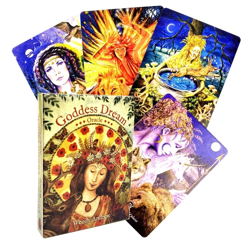 

Goddess Dream Oracle Cards 36-Card Deck And PDF Cards Game Divination
