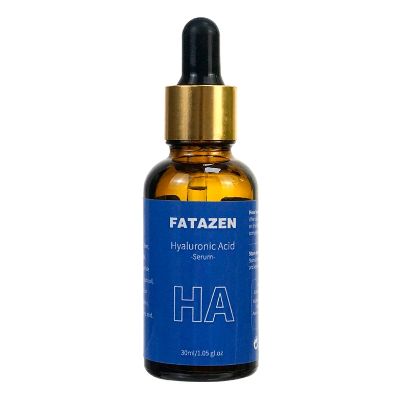 

FATAZEN Private Label 30ml Skin Care Face Serum Whitening Hyaluronic Acid Moisturizing Hydrating Brightening Facial Serum