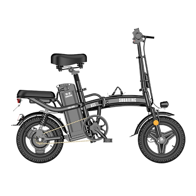 

MIDONKEY ACE Folding Ebike 100000 Sets Sold Most Selling Product in Alibaba 14 inch Wheel Size Electric City Bike
