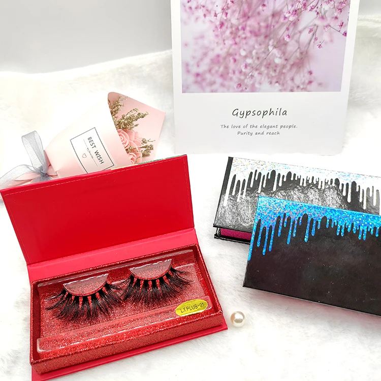 

Wholesale Custom Eyelash Packaging Box 5D 25Mm Lashes Natural Mink Eyelashes Vendor Mink Lashes Wholesale Vendor