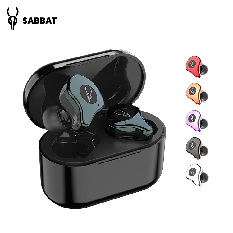 

2020 Sabbat TWS Earbuds QCC3020 True Wireless Stereo Bluetooth Earphone In Ear Earbuds Noise Cancelling Headphones