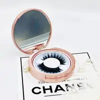 

2019 best selling nature own brand mink eyelashes vendor wholesale custom box manufacturer