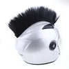 Motorcycle Helmet Wig Mohawk Riding Cap Ski Snowboard Synthetic Helmet Decoration Skinhead Wig