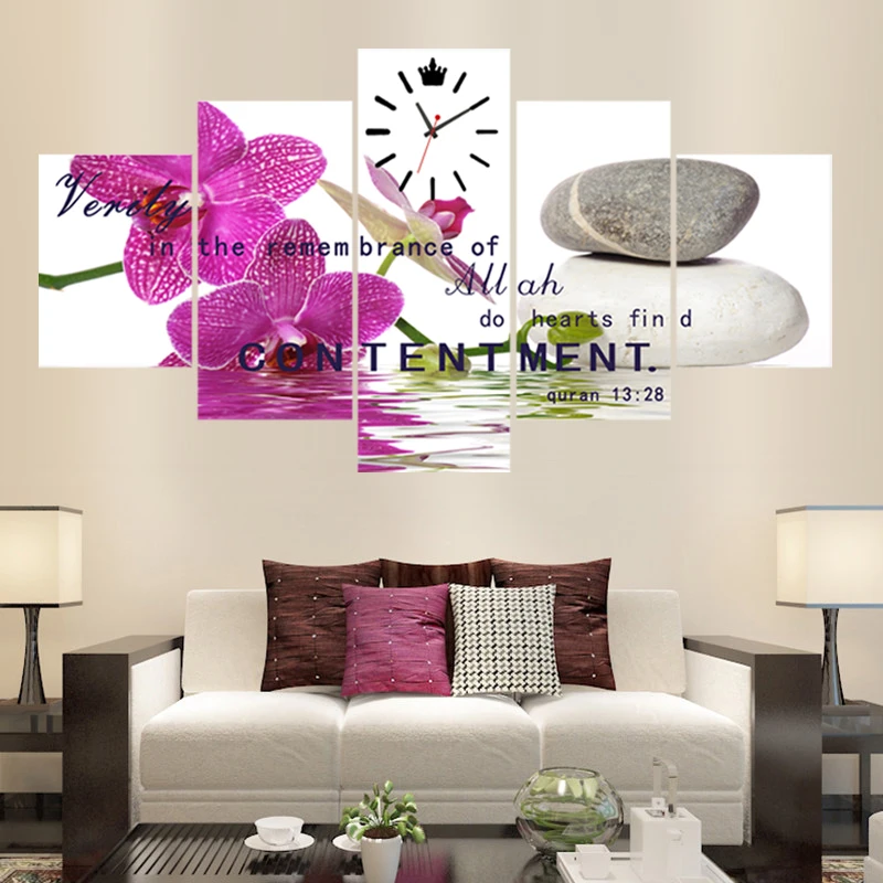 

Art Wall Picture Canvas Print Anime Poster Living Room Modern Pop Abstract 5 Panel Animal Decoration Oil Painting