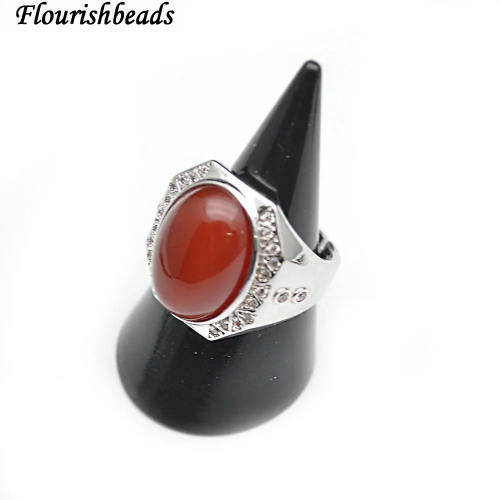 

Popular Fashion Woman Man Jewelry Red Agate Carnelian Gemstone Cabochon Wholesale supply