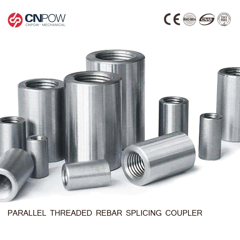 
China manufacturer customized Reinforcing steel rebar connect couplers Bar Splicing Coupler Connector 