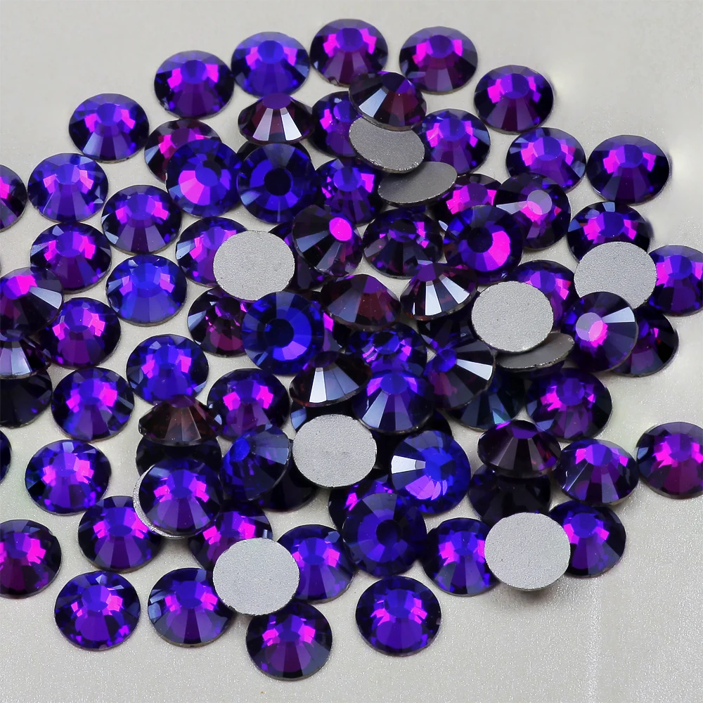 

Strass Non Hot Fix Nail Art Rhinestonesdresses Back Robe Purple Velvet Glass Fltank Dressose Glass Paper Bag or U Design Logo