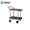 Factory Price 5 Star Restaurant Kitchen Luxury Plastic Serving Trolley Cart Plate Trolley