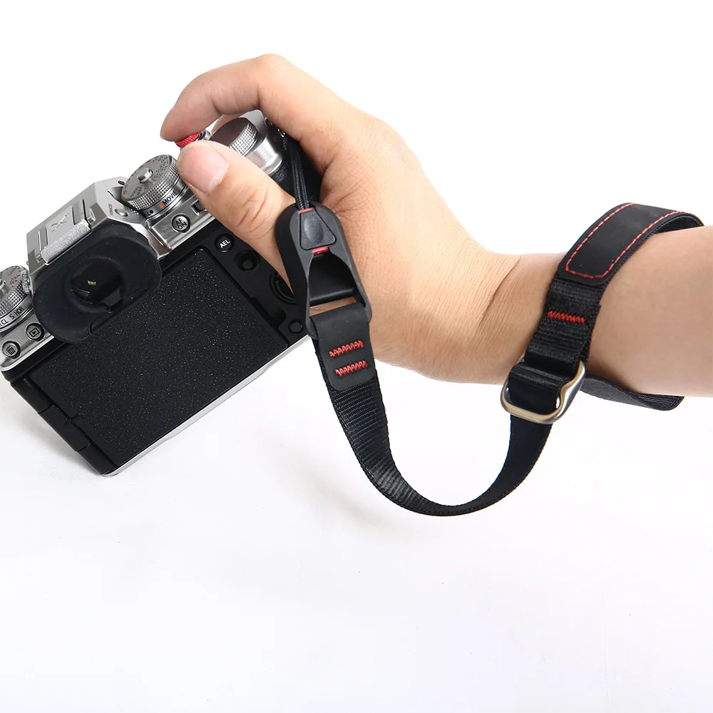 

Popular SLR camera strap accessories safety magnetic quick release camera strap anti fall strap, Black