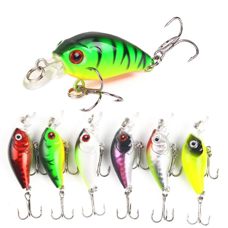 

Bait Rustproof Hook Quality Hard Fishing Lure 45mm/3.8g fishing lure, Various